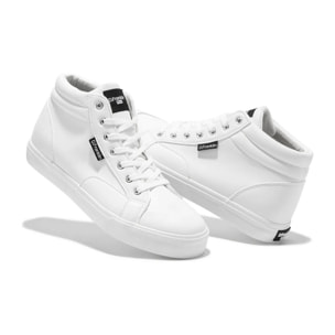 Zapatillas Altas Abotinadas de Hombre High Echo en Blanco D.Franklin