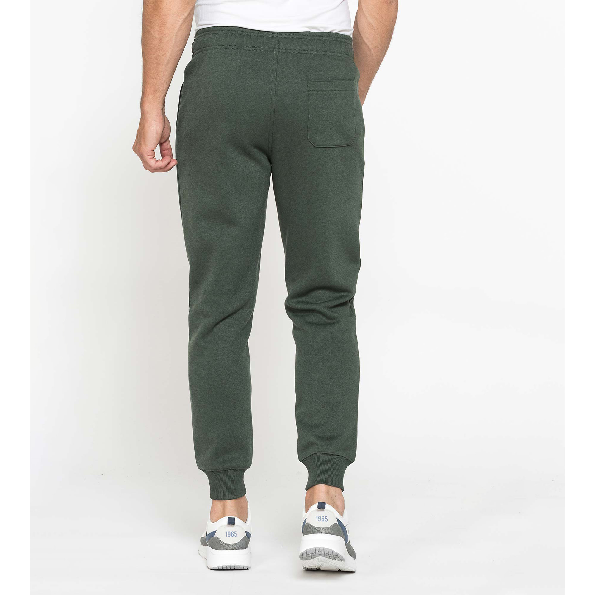 PANTALONE IN FELPA PESANTE CON ELASTICO IN VITA