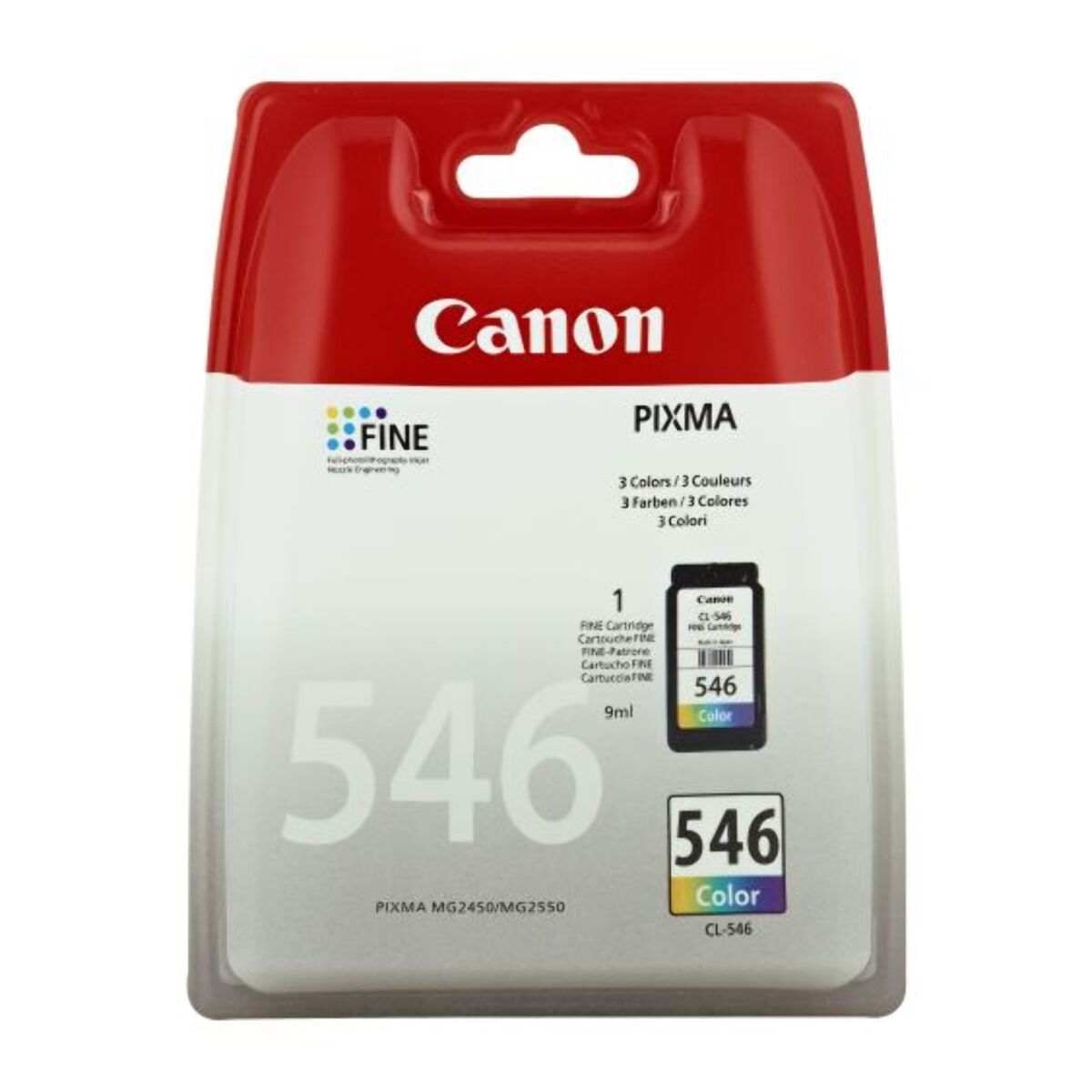 Cartouche d'encre CANON Originale CL-546 3 Couleurs (CMY) - 8289B001