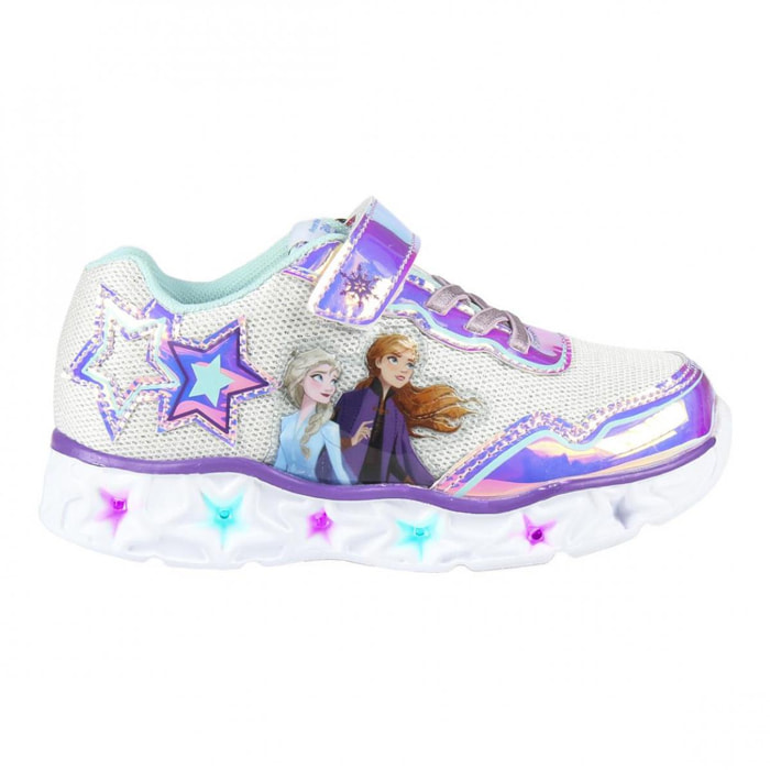 Scarpe Frozen Sneakers con Suola con Luci Bicolor Lei Frozen