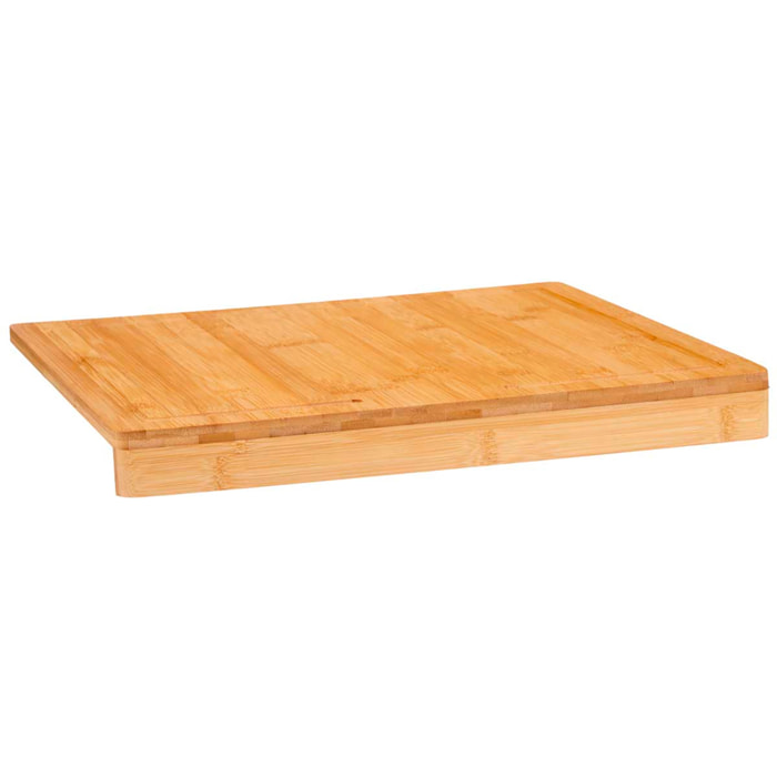 Tagliere in Bamboo. Design per adattarsi al piano di lavoro. 43x33 cm.