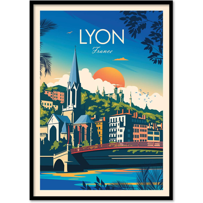Affiche - Lyon - Studio Inception