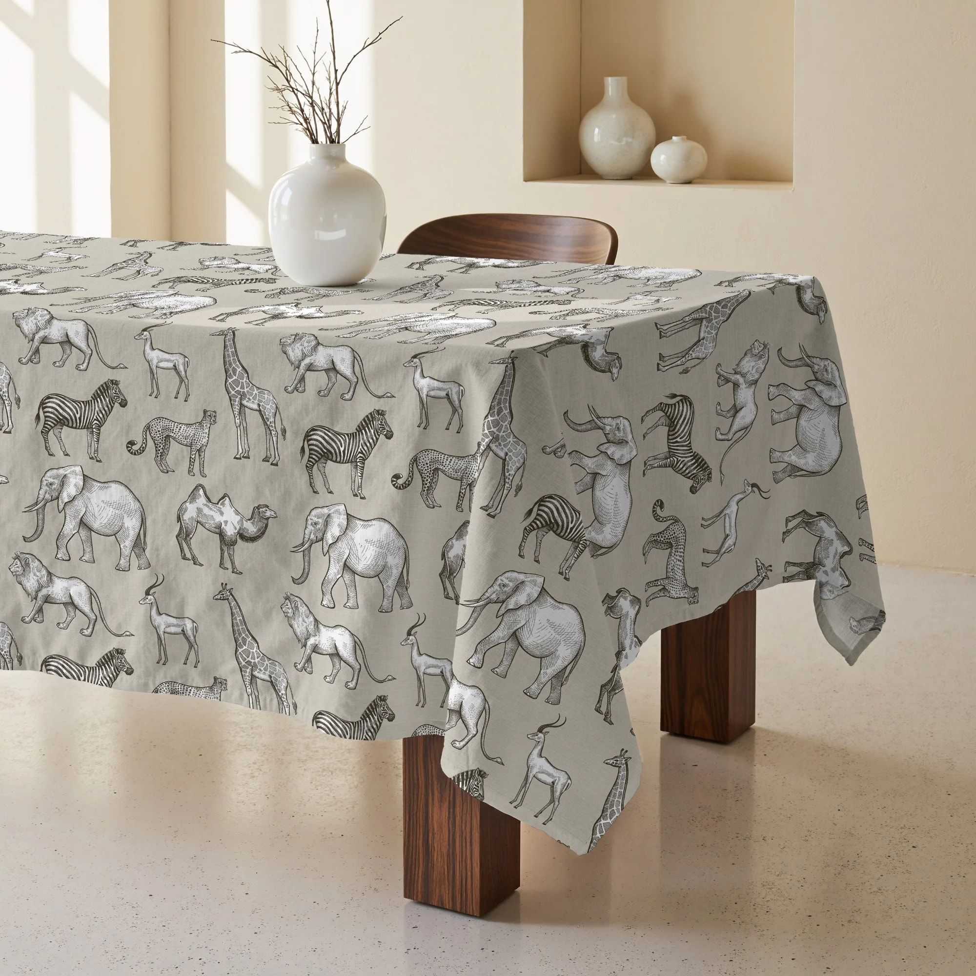 Nappe anti-taches 100% coton Hansel