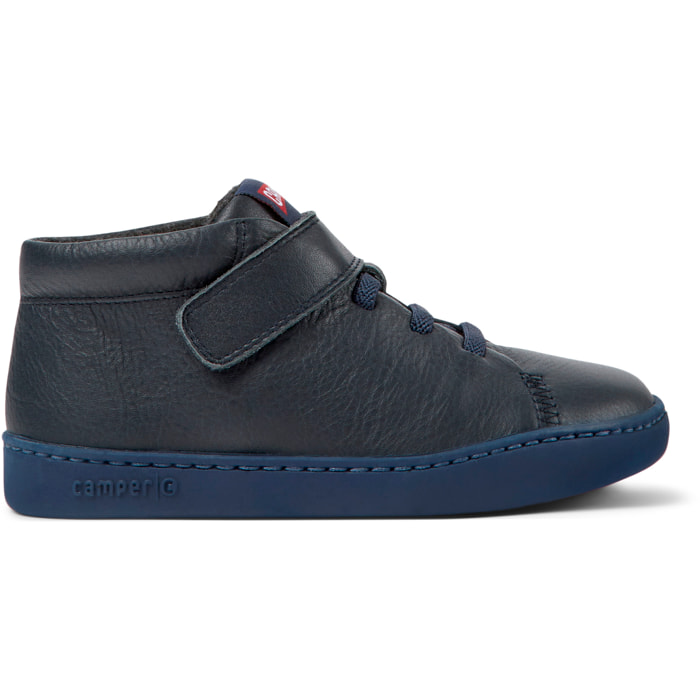 Botines - CAMPER Peu Touring - Azul - Cuero liso