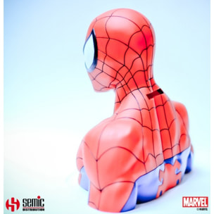 Spider-man Salvadanaio Busto Spider-man Deluxe Uomo Ragno Semic