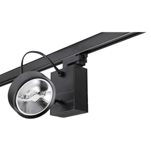 Forlight Proyector Ip20 Key Model Round Gu10 15W Negro