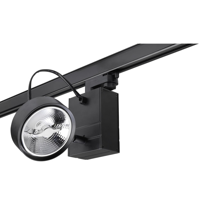 Forlight Proyector Ip20 Key Model Round Gu10 15W Negro