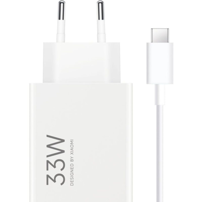 Chargeur USB C XIAOMI 33W type A chargeur rapide