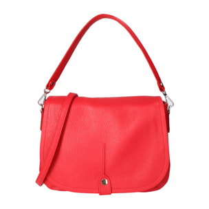 Borsa a spalla Sabina da donna In Vera pelle Made in Italy 29x20x11 cm