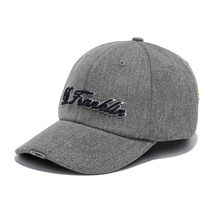 Gorra Logo Denim Negro