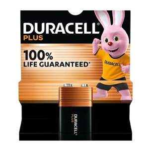 Pile DURACELL 9V PLUS x1