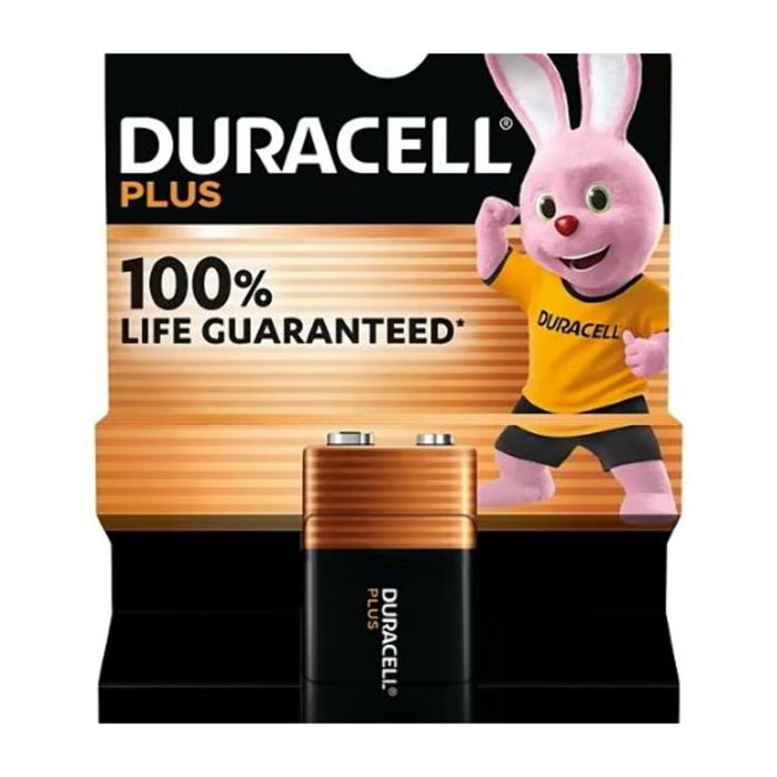 Pile DURACELL 9V PLUS x1