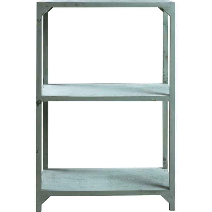 EVERYWHERE - SCAFFALINO 3 PIANI VERDE - misura: 50X25X80 cm