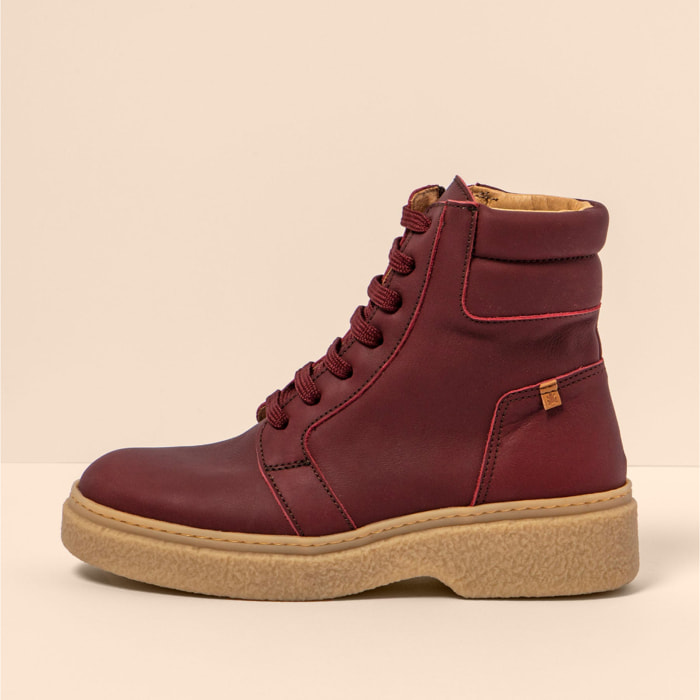 Botines N5900 WAX NAPPA CEREZA / ARPEA color Cereza