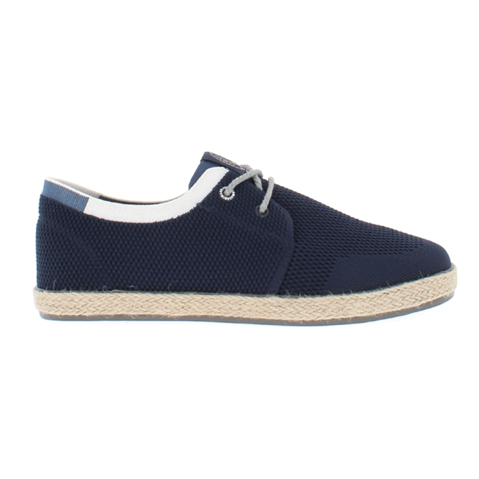 Armata di Mare Scarpe Uomo Espadrillas Stringate con Soletta Comfort AMU S24N523 Navy