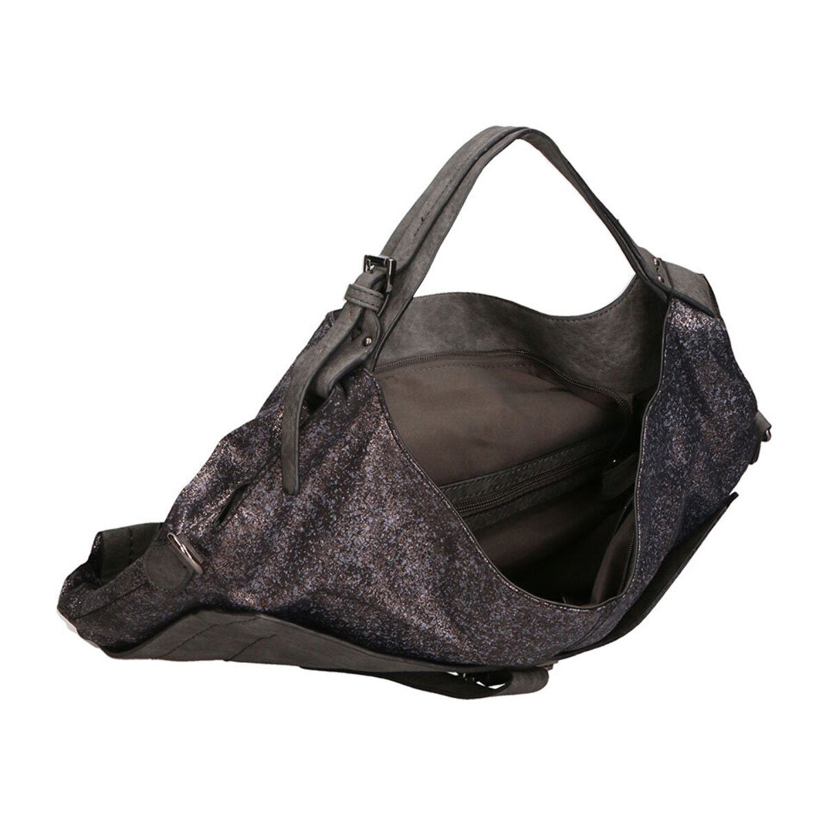 Borsa a spalla  da donna In Vera pelle Made in Italy 44x34x10 cm