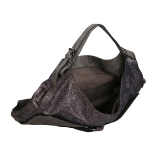 Borsa a spalla  da donna In Vera pelle Made in Italy 44x34x10 cm