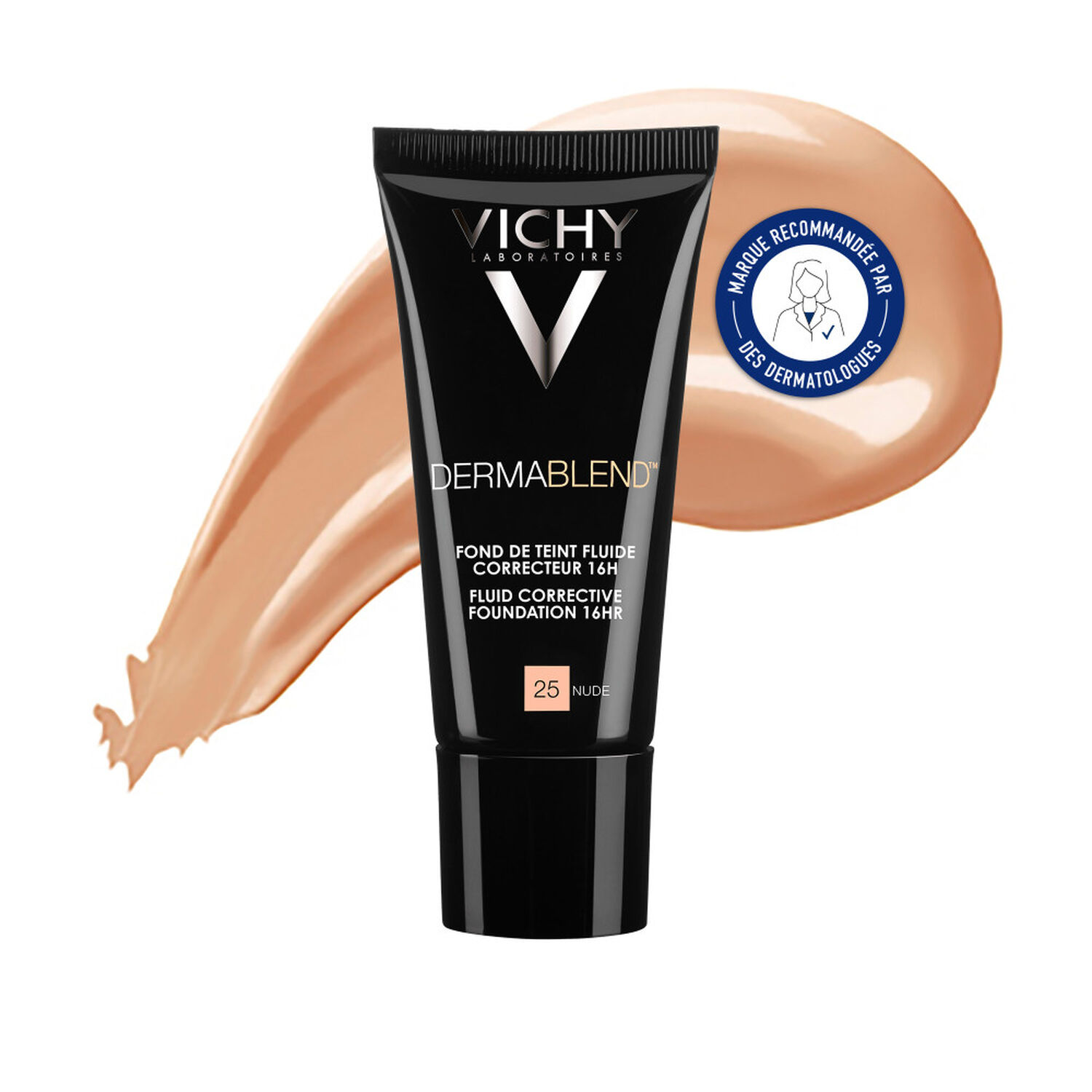 N°30 Beige - Fond de Teint Correcteur 16H - 30 ml