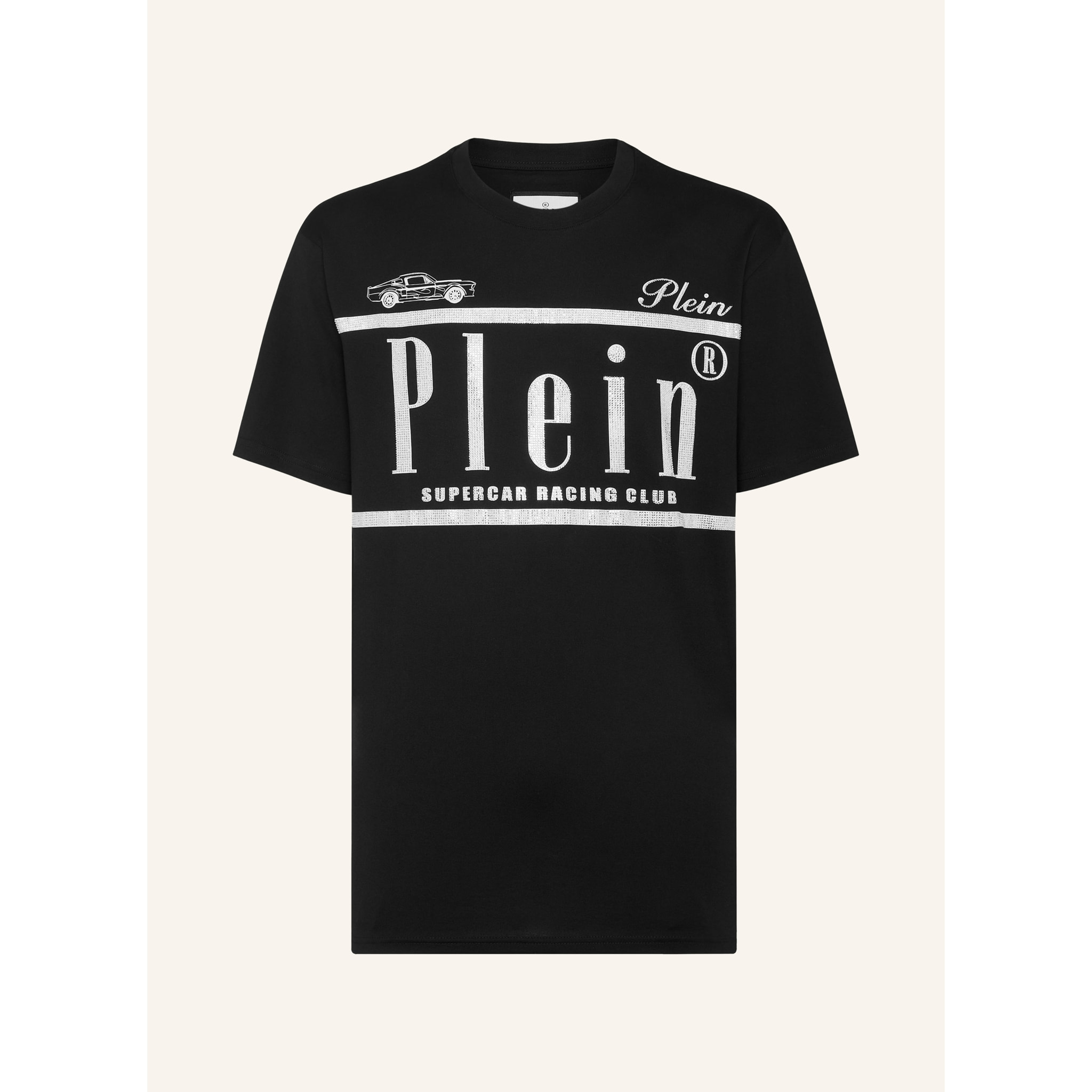 PHILIPP PLEIN Camiseta de cuello redondo RACING