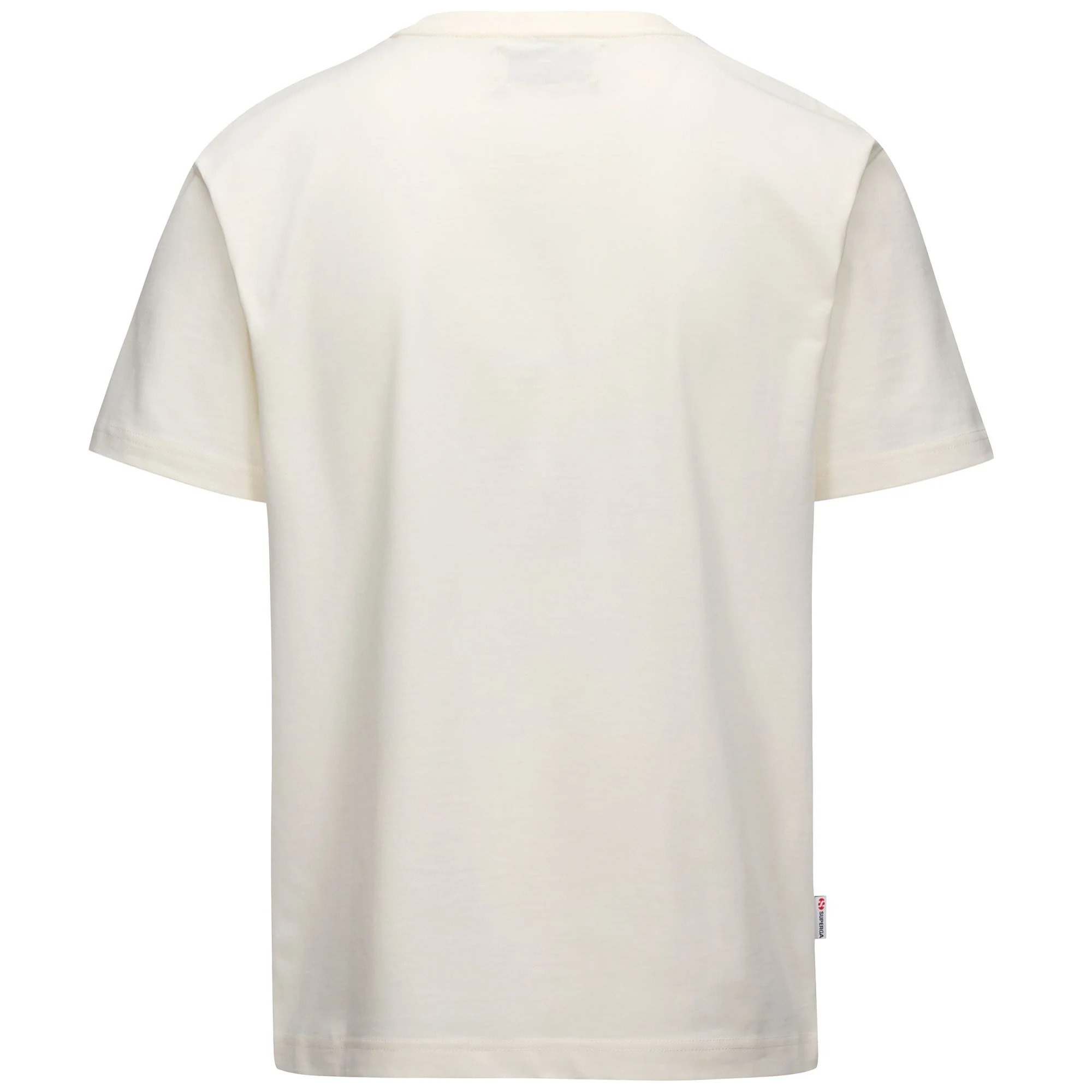 T-Shirts & Top Superga Uomo Donna Bianco Tennis Club T-Shirt