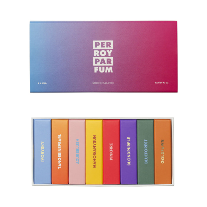 Mood Palette - Coffret Eau de Parfum 8 x 2,5 ml