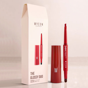 THE GLOSSY DUO 01 HYDRASHEER 21 + EVERLASTING LIP PENCIL 25