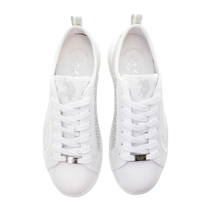 U.S. Polo Assn. - Sneakers CAMPYW003W/5C2 in sintetico per donna