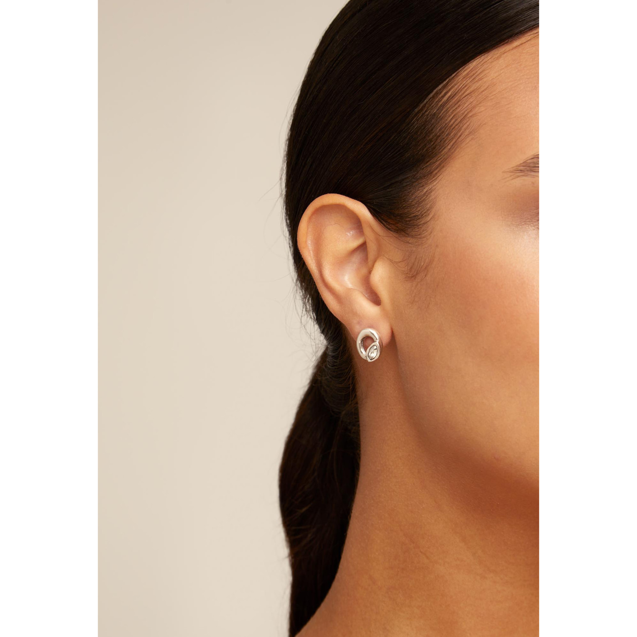 Pendiente DETAILS BLANCO U