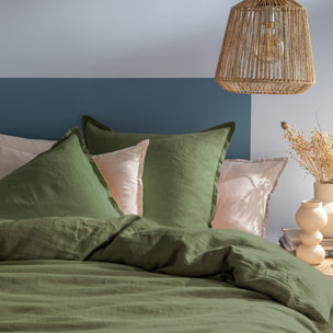 Parure de lit unie en lin, PASSION LIN
