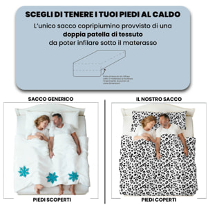 COPRIPIUMINO FASHION, 100% Microfibra, No Stiro - INGRID