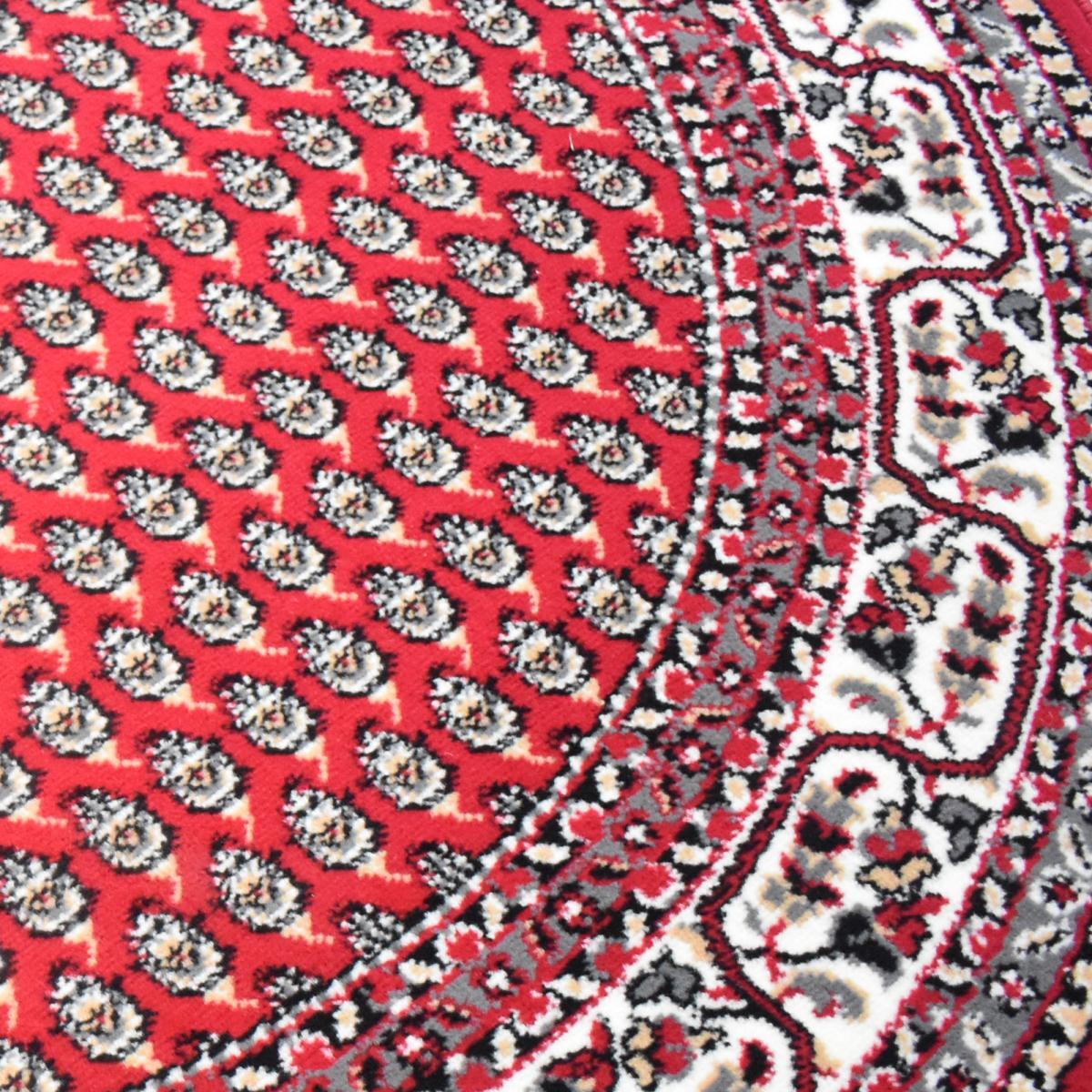 Tapis rond tissé motif oriental FIBU