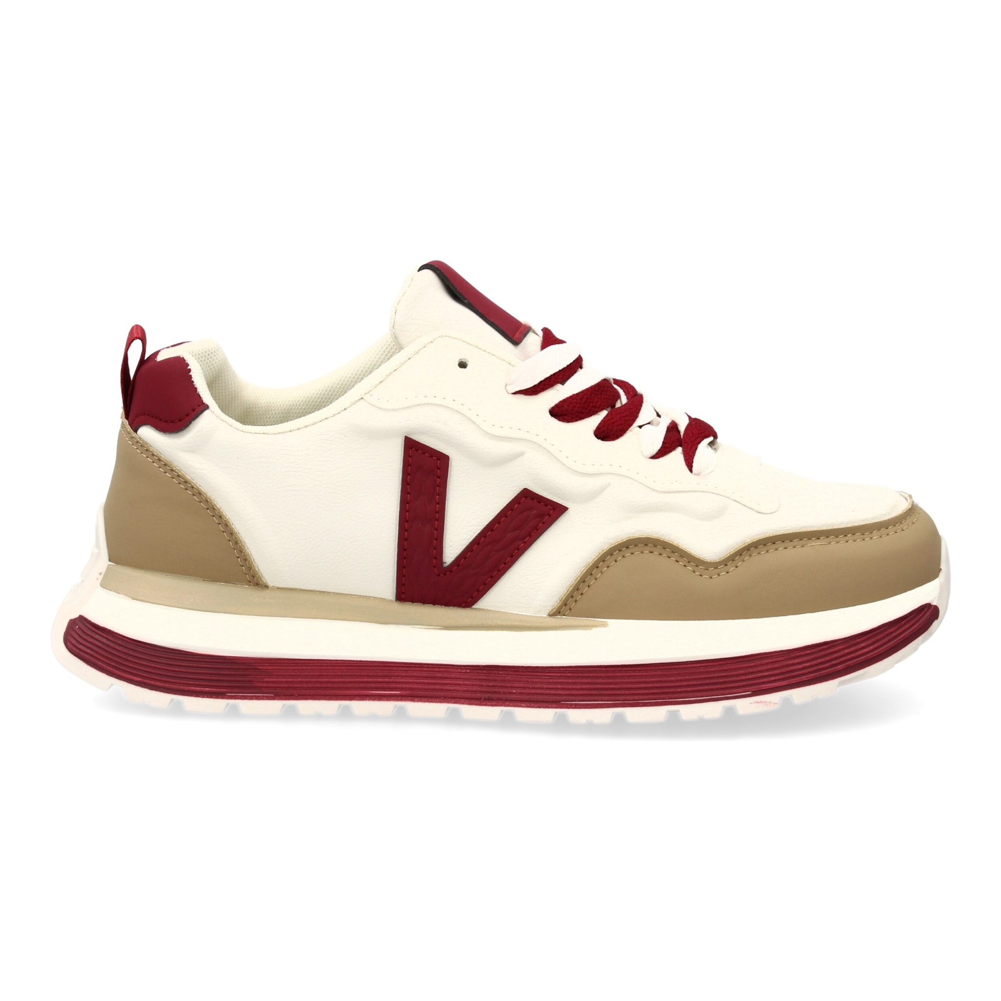 Zapatilla hombre casual con contrastes