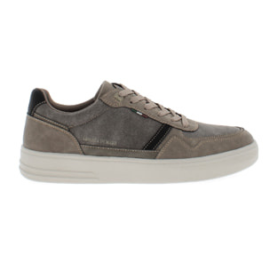 Armata di Mare Scarpe Uomo Sneakers Basse Stringate con Soletta Rimovibile in Memory Foam AMU W24M608 Taupe