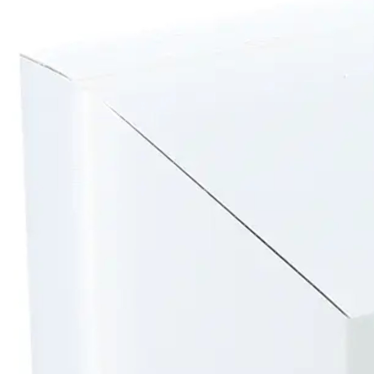 Miroir sur pied classique blanc 37X157