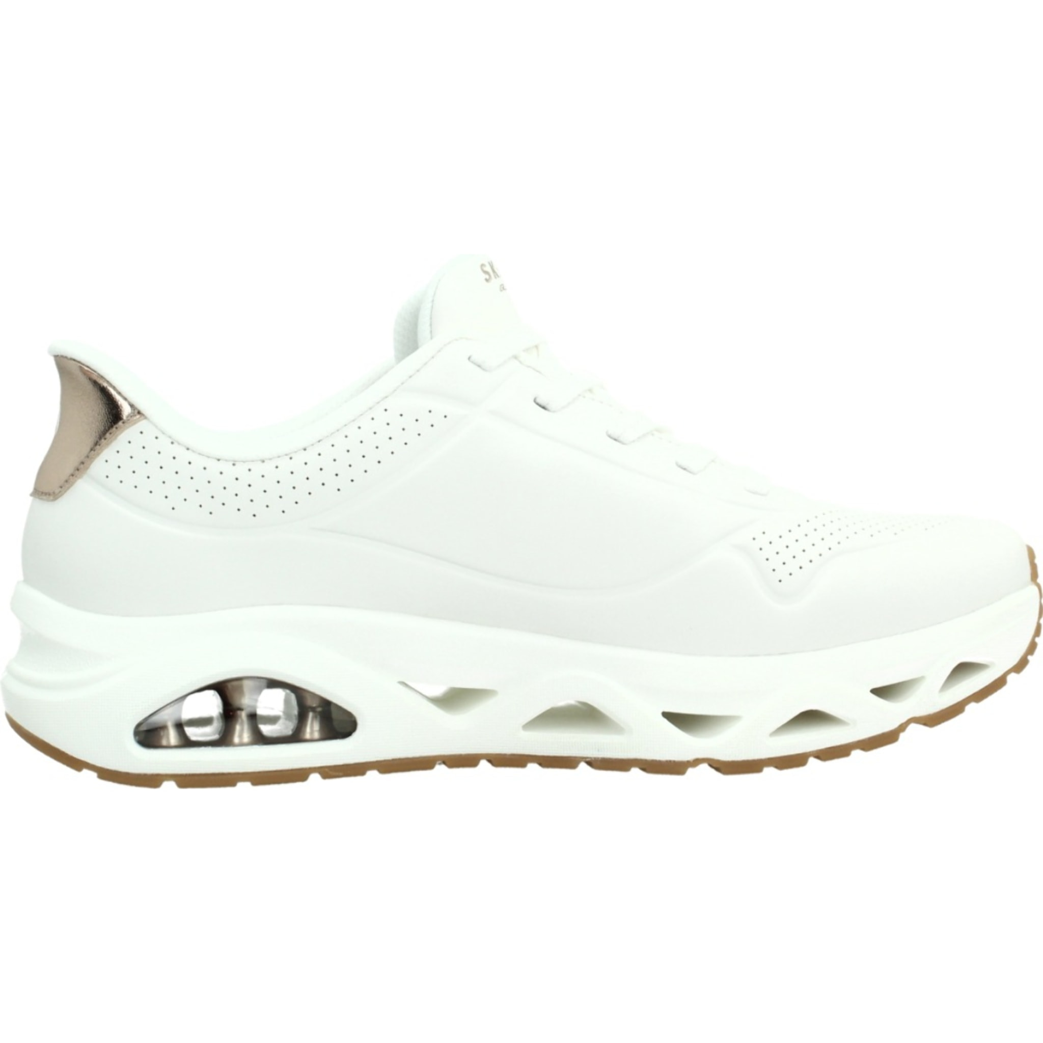 Sneakers De  Mujer Uno Glide Step Glide On Air Blanco