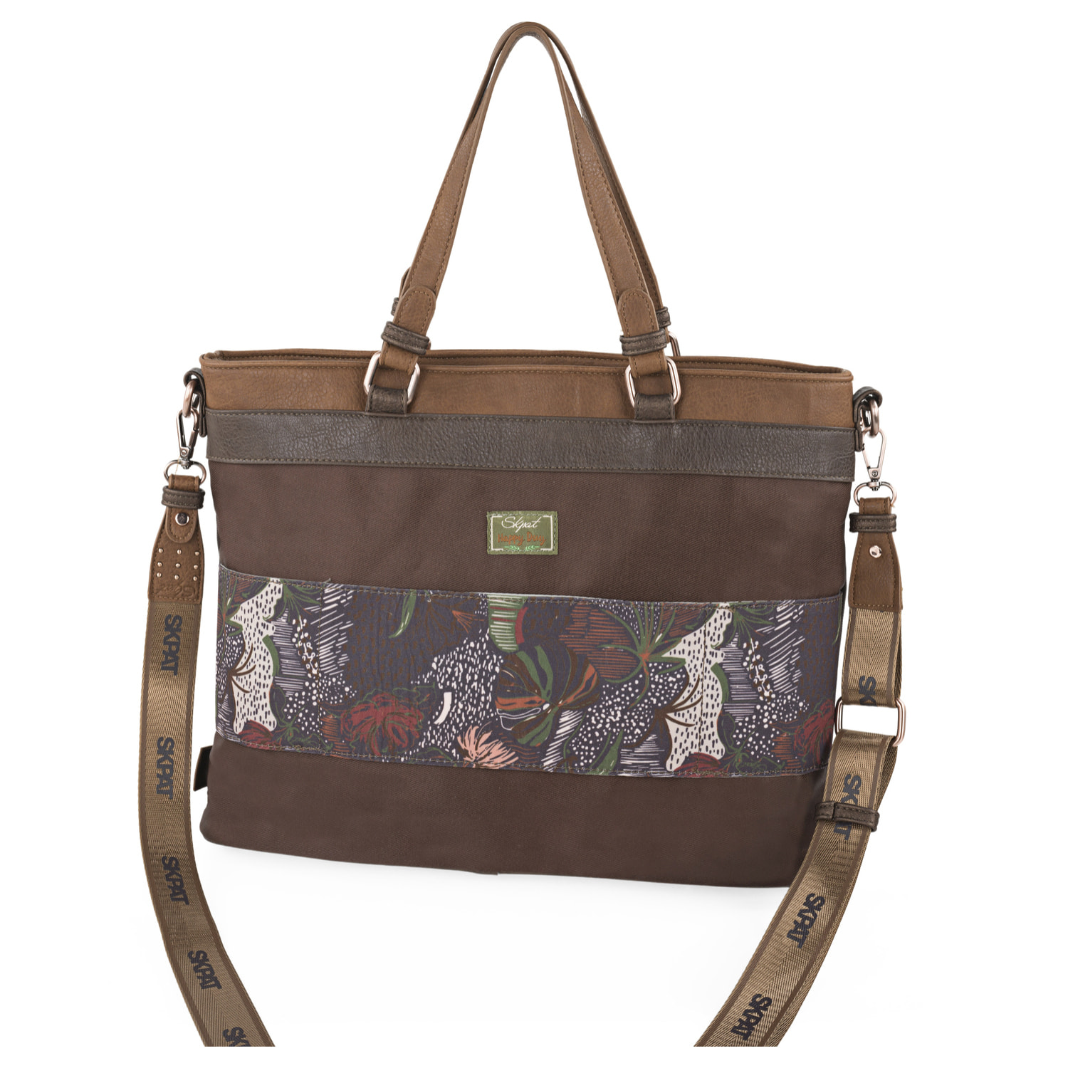 Bolso Shopper-Tote Skpat Fiorella Marron