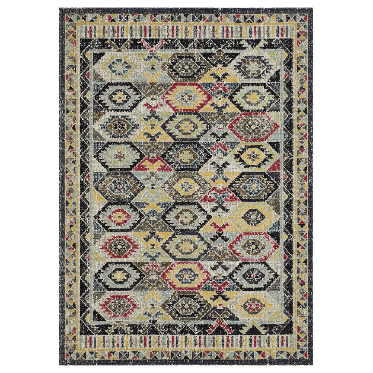 Tapis salon et chambre tissé motif oriental FIFU