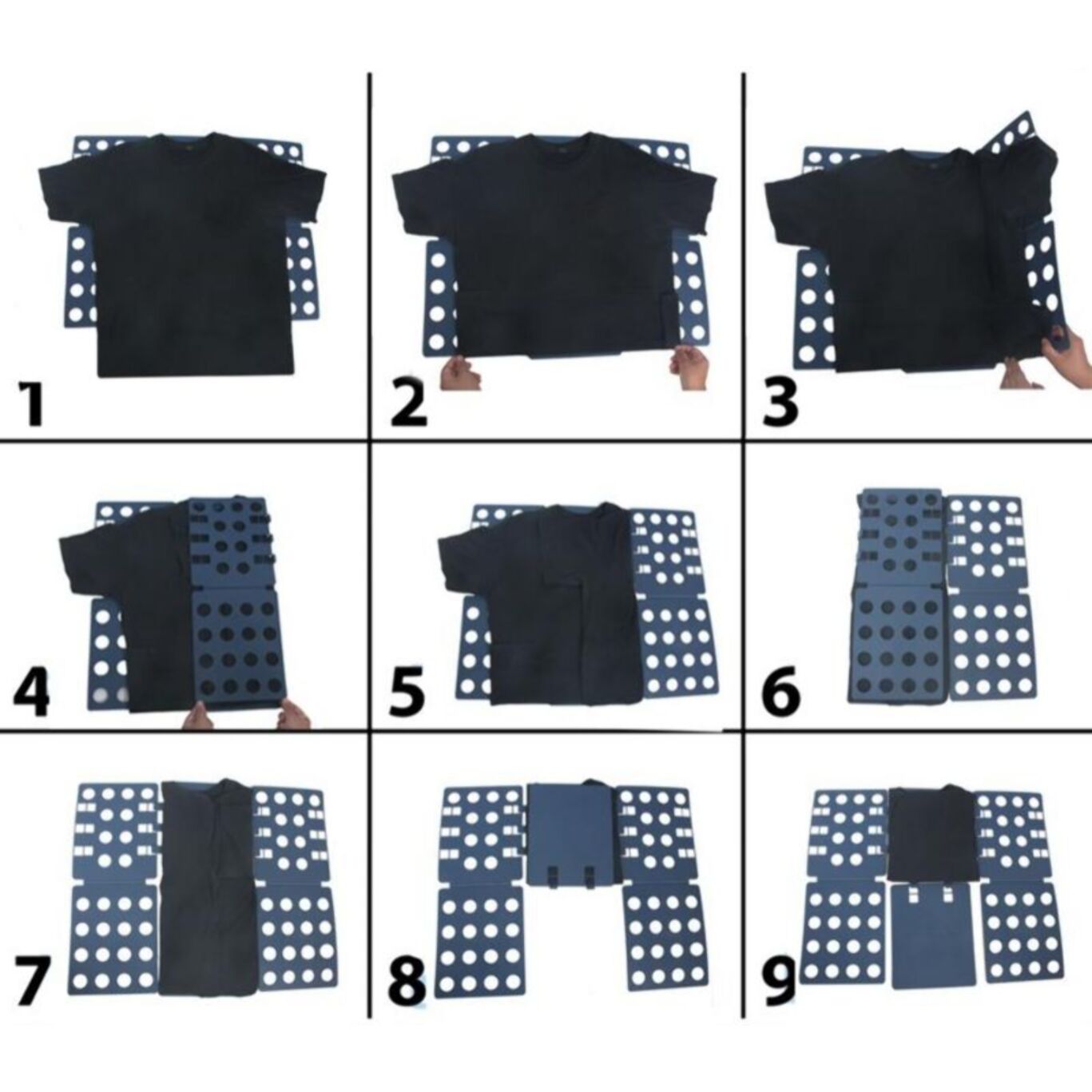 PLANCHE ESSENTIELB à plier le linge - Organisation optimale et gain de place