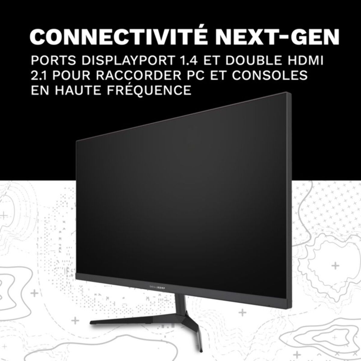 Ecran PC Gamer SKILLKORP M24 V2 24'' Fast IPS 240 Hz HDR HDMI 2.1
