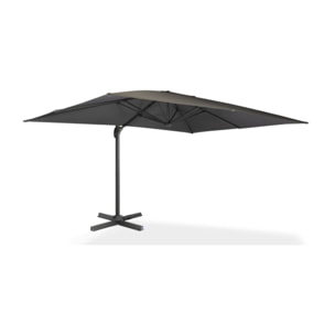 Parasol Sombra 360° rectangle avec housse de protection