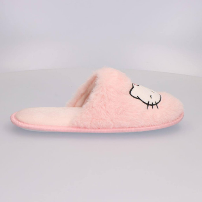Pantuflas infantiles de estar por casa "Hello Kitty"