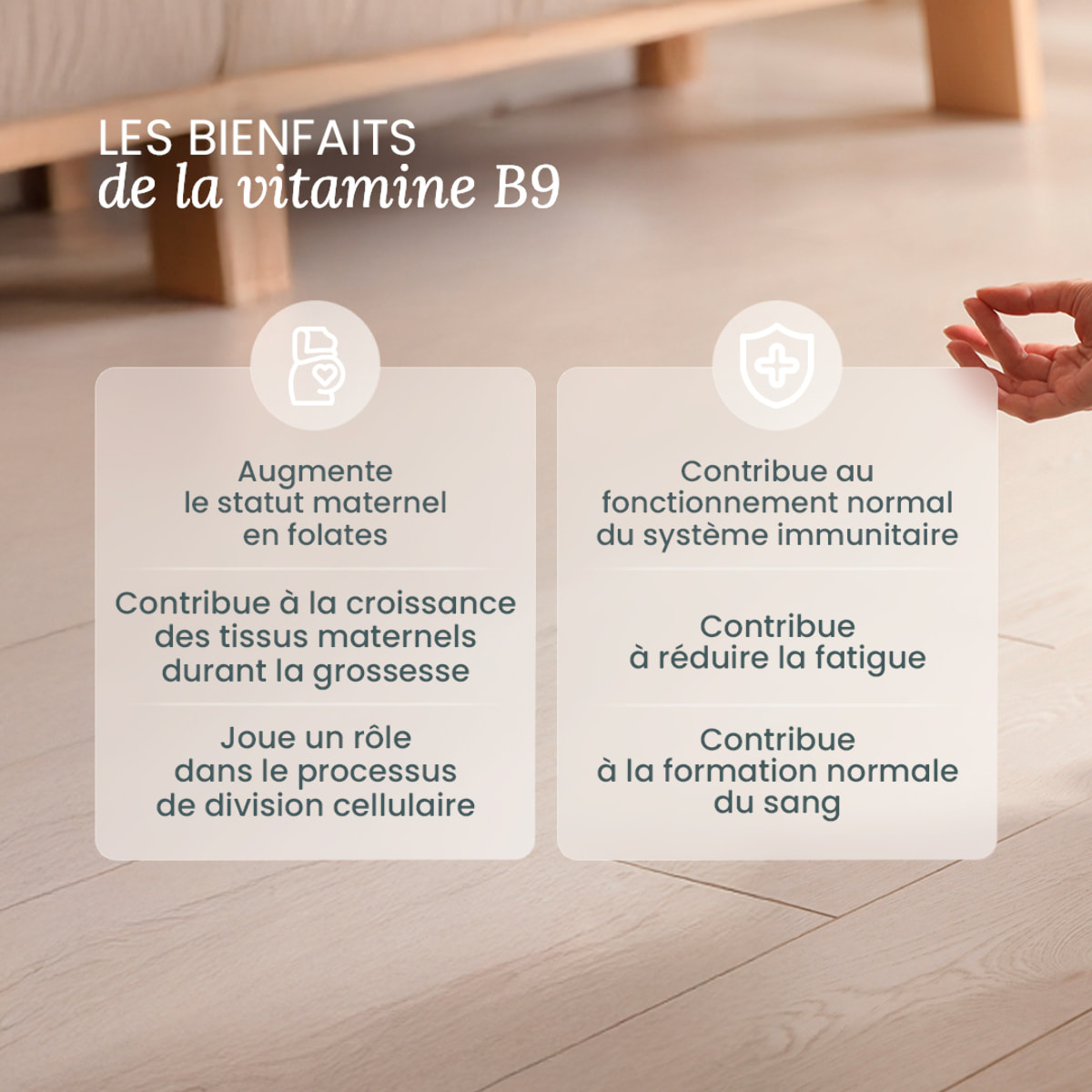 Acide Folique Vit B9 - 120 gélules - Lot de 3