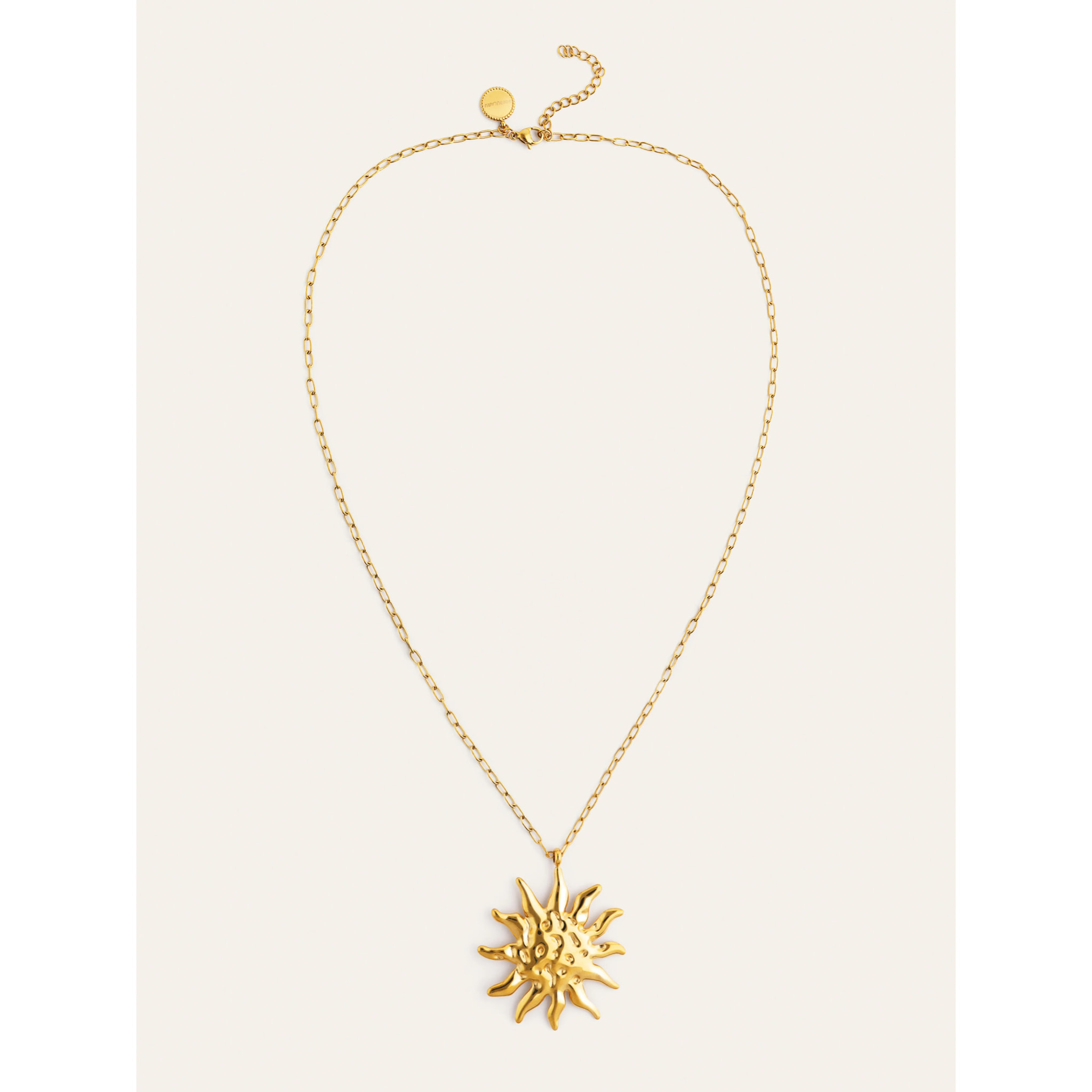 Collar Chic Solea Acero Baño Oro
