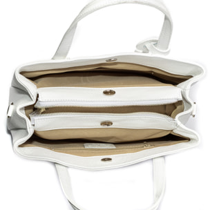 Bagnaria bolso tote mujer. Piel auténtica Dollaro.