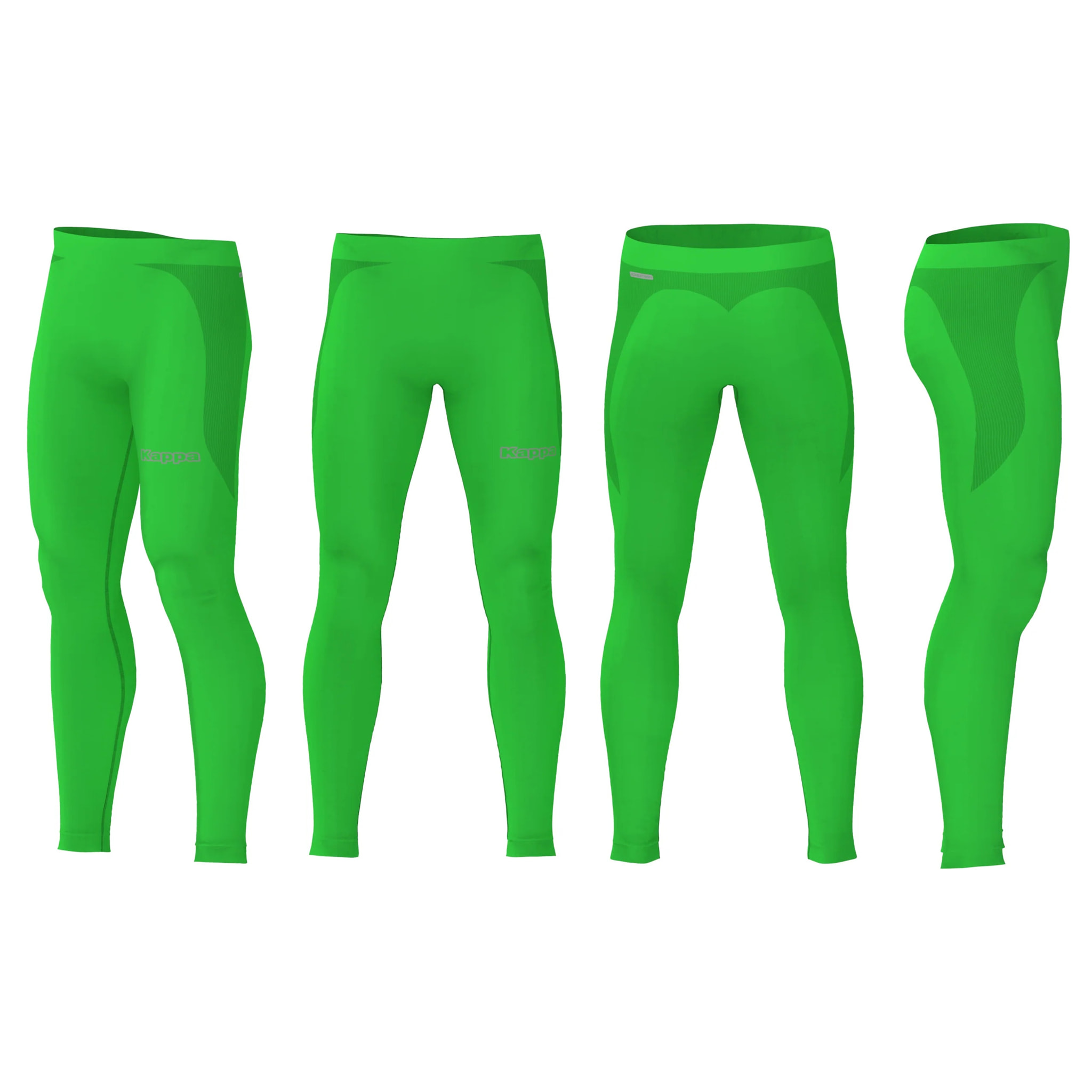 Pantalone Intimo Kappa Uomo Donna KOMBAT SKIN BANT Verde