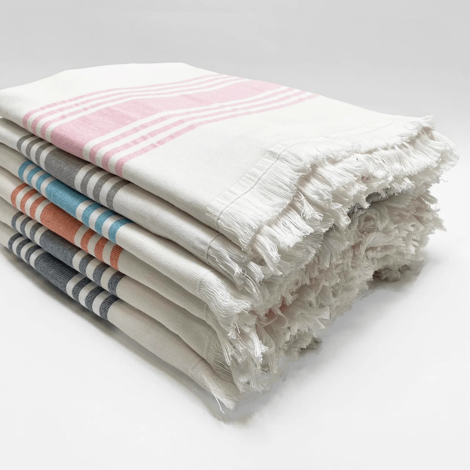 Fouta doublée éponge L - Karabuk Turquoise - 400g/m²