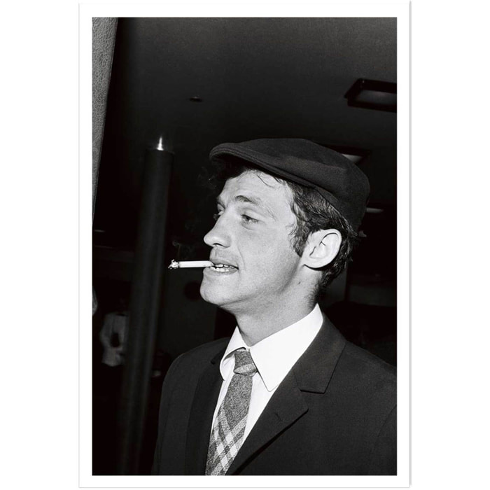 Affiche célébrité Jean-Paul Belmondo Affiche seule