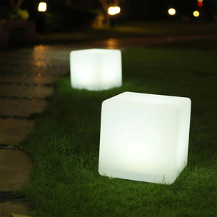 Cube lumineux solaire CASY RGB H30CM