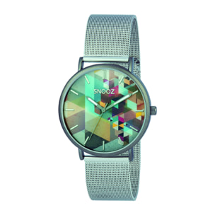 Reloj Snooz SAA1042-80 Unisex Analogico Cuarzo con Correa de Acero