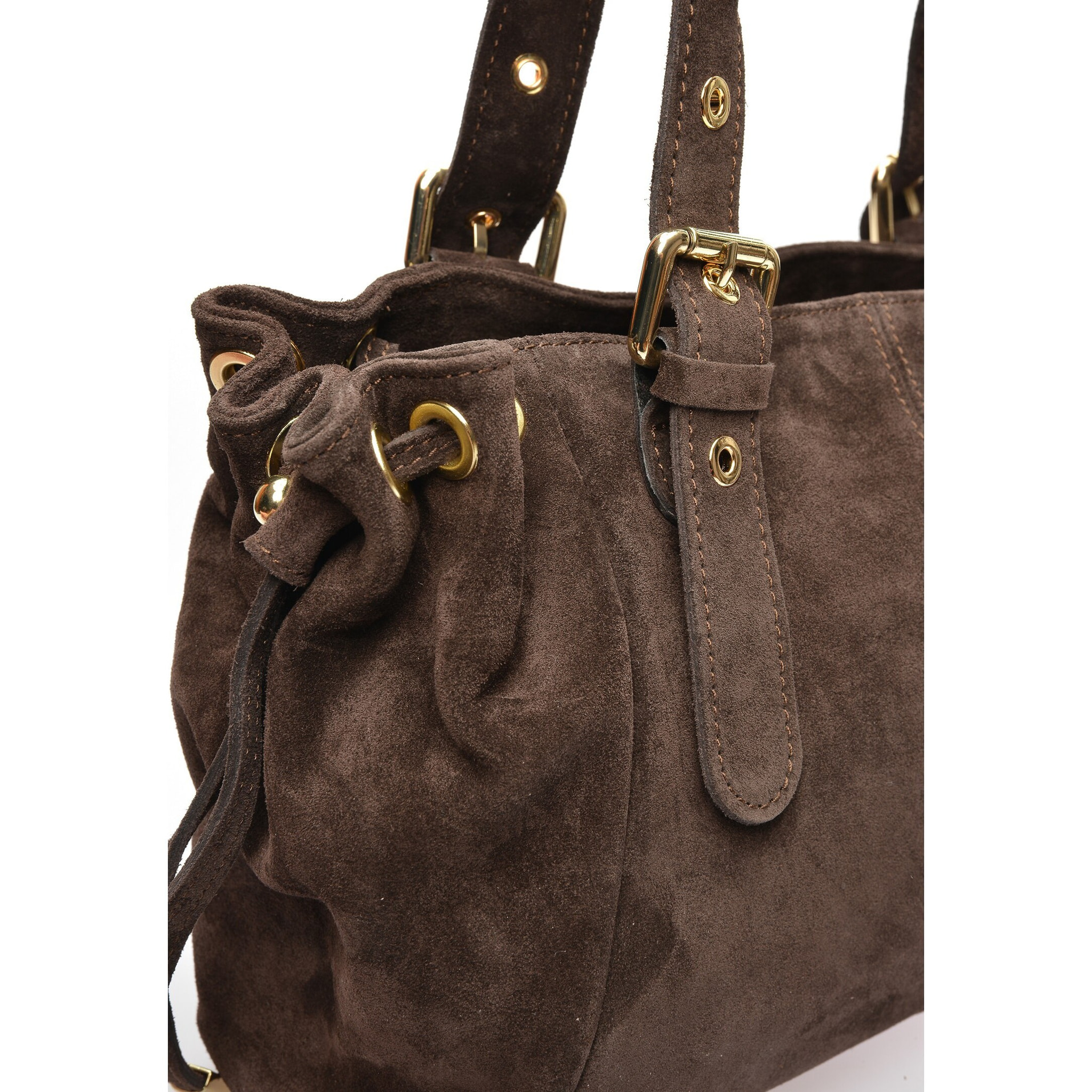 Borsa a mano Anna Luchini Marrone